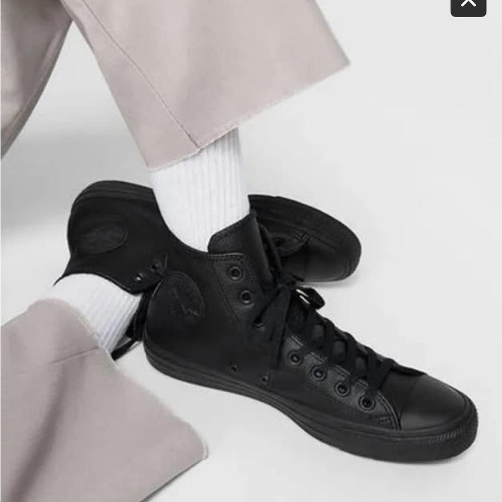 Chuck Taylor All Star leather high tops converse